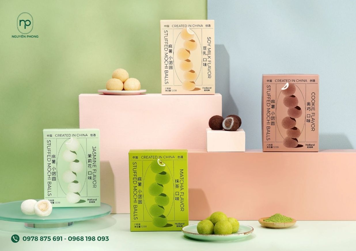 Hộp đựng bánh mochi đẹp – Bí quyết ghi điểm ngay từ ánh nhìn